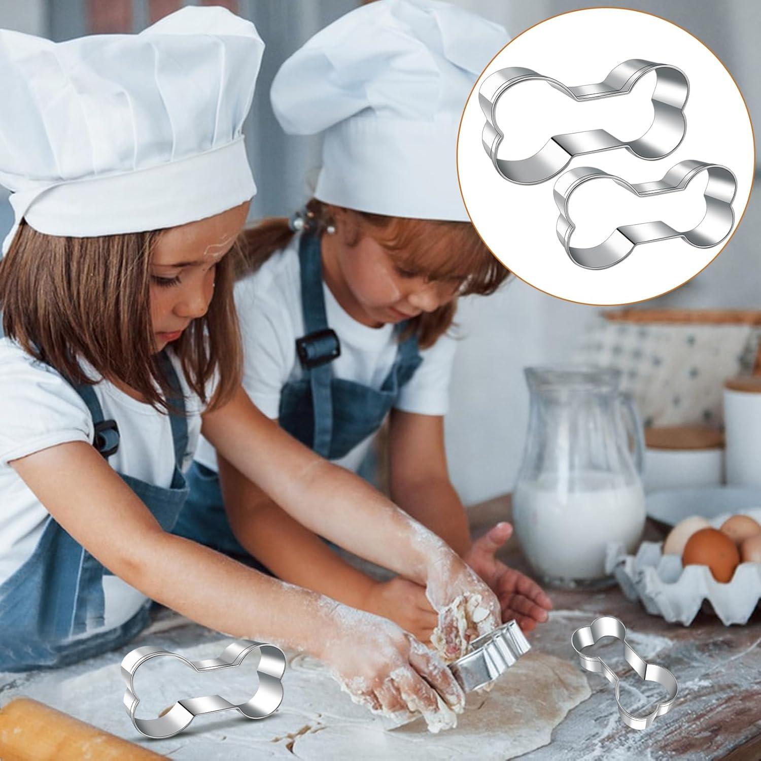 Juego de Cortadores de Galletas para Perros HiHITAOO 6 Piezas