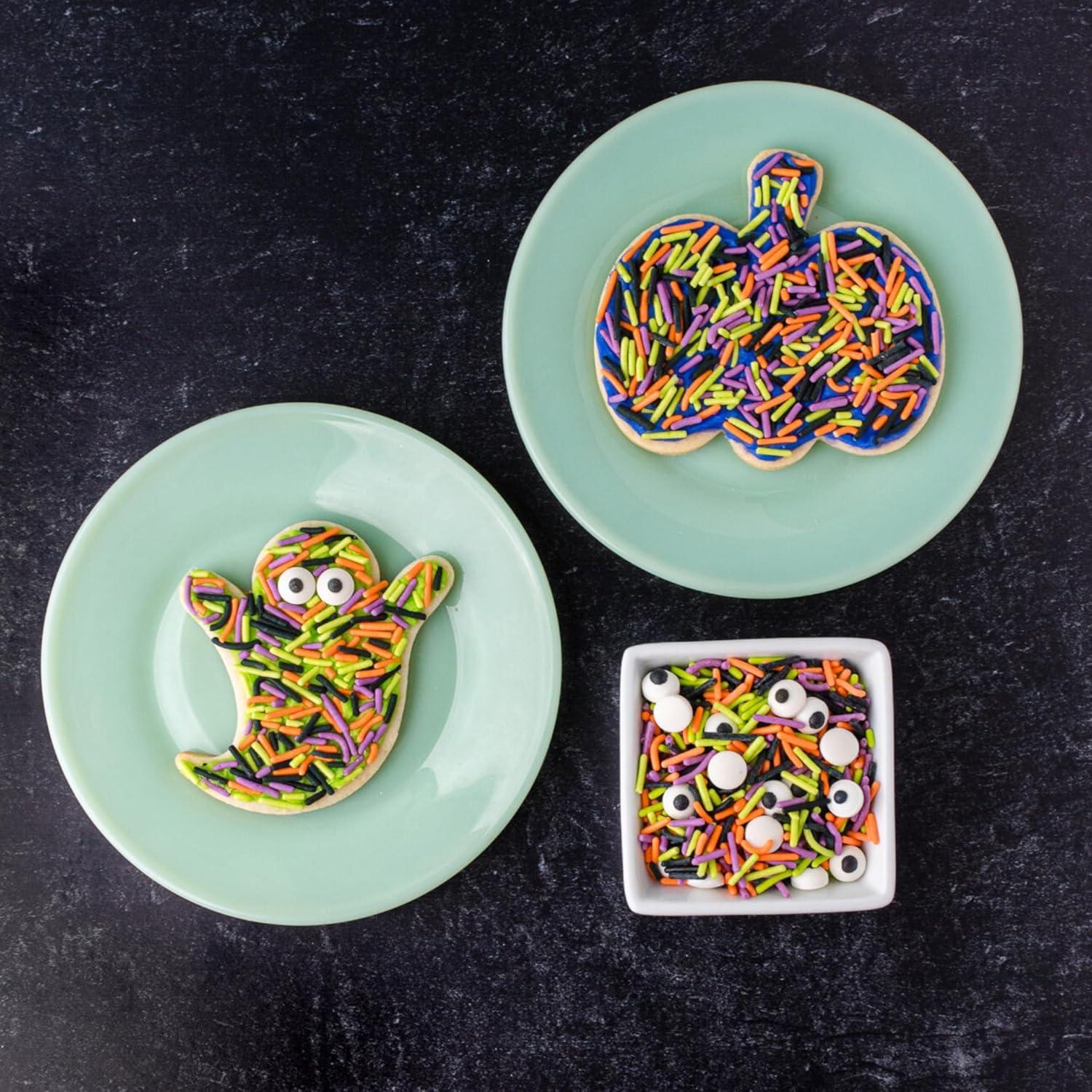 Kit de Horneado Halloween Sweets Indeed - 3 Cortadores + 56.7 g Sprinkles