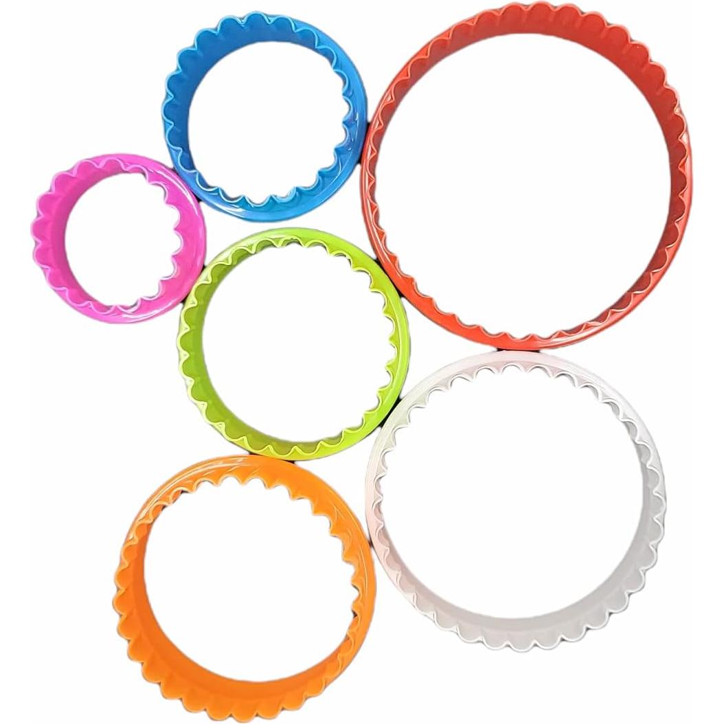 Juego de Cortadores de Galletas Handy Housewares 6 Piezas Redondos