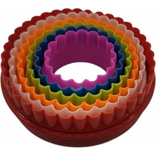 Juego de Cortadores de Galletas Handy Housewares 6 Piezas Redondos