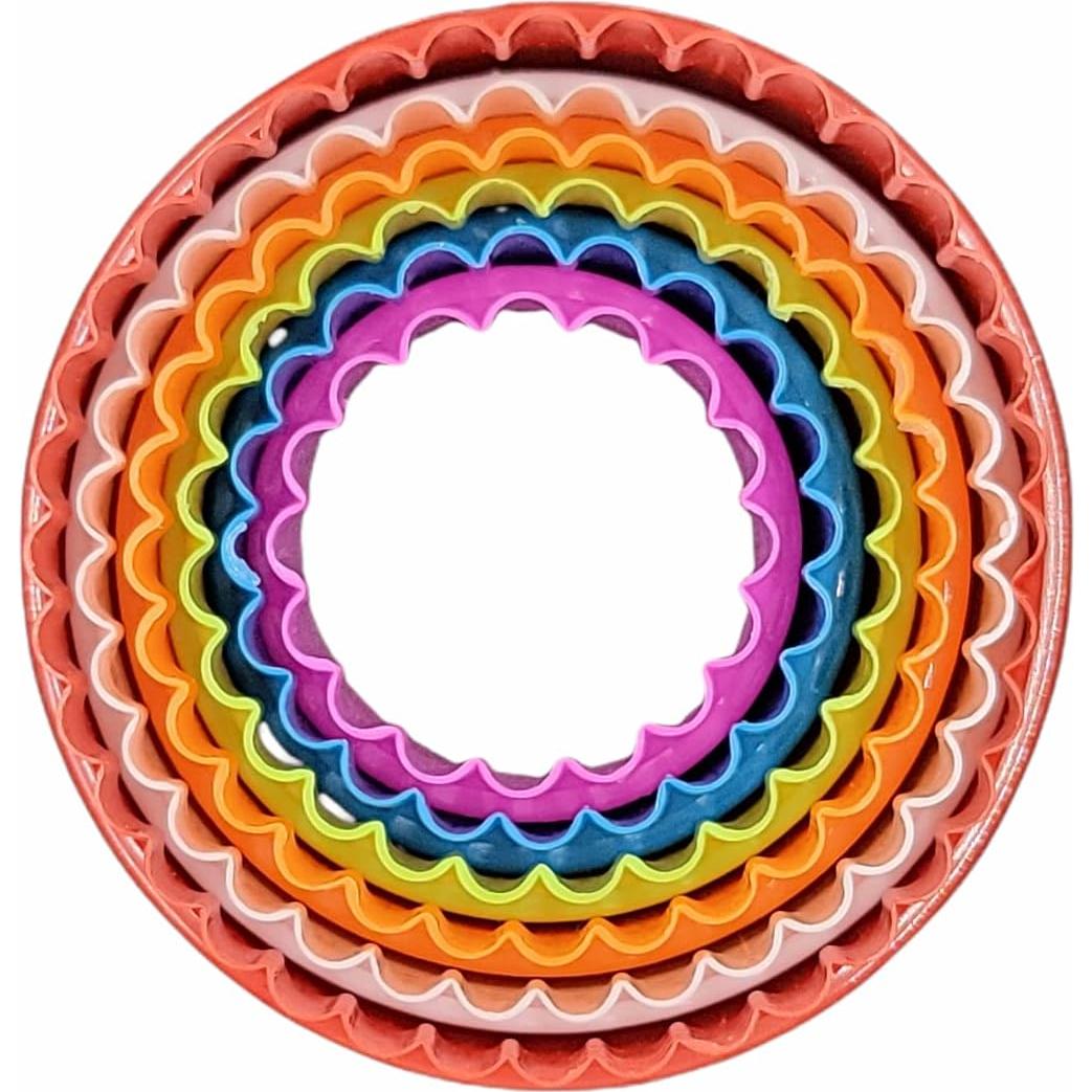 Juego de Cortadores de Galletas Handy Housewares 6 Piezas Redondos