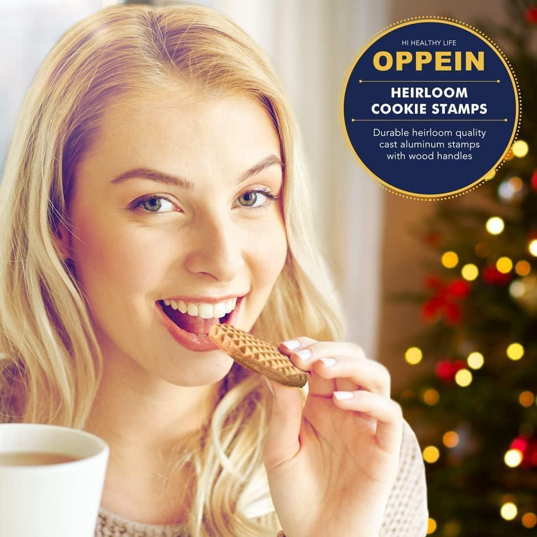 Conjunto de Sellos de Galletas OPPEIN Navidad 3 Piezas