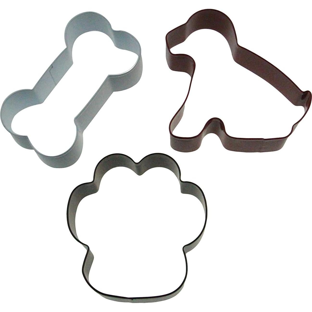 Juego de Cortadores de Galletas para Perros SurgeHai - Acero Inoxidable