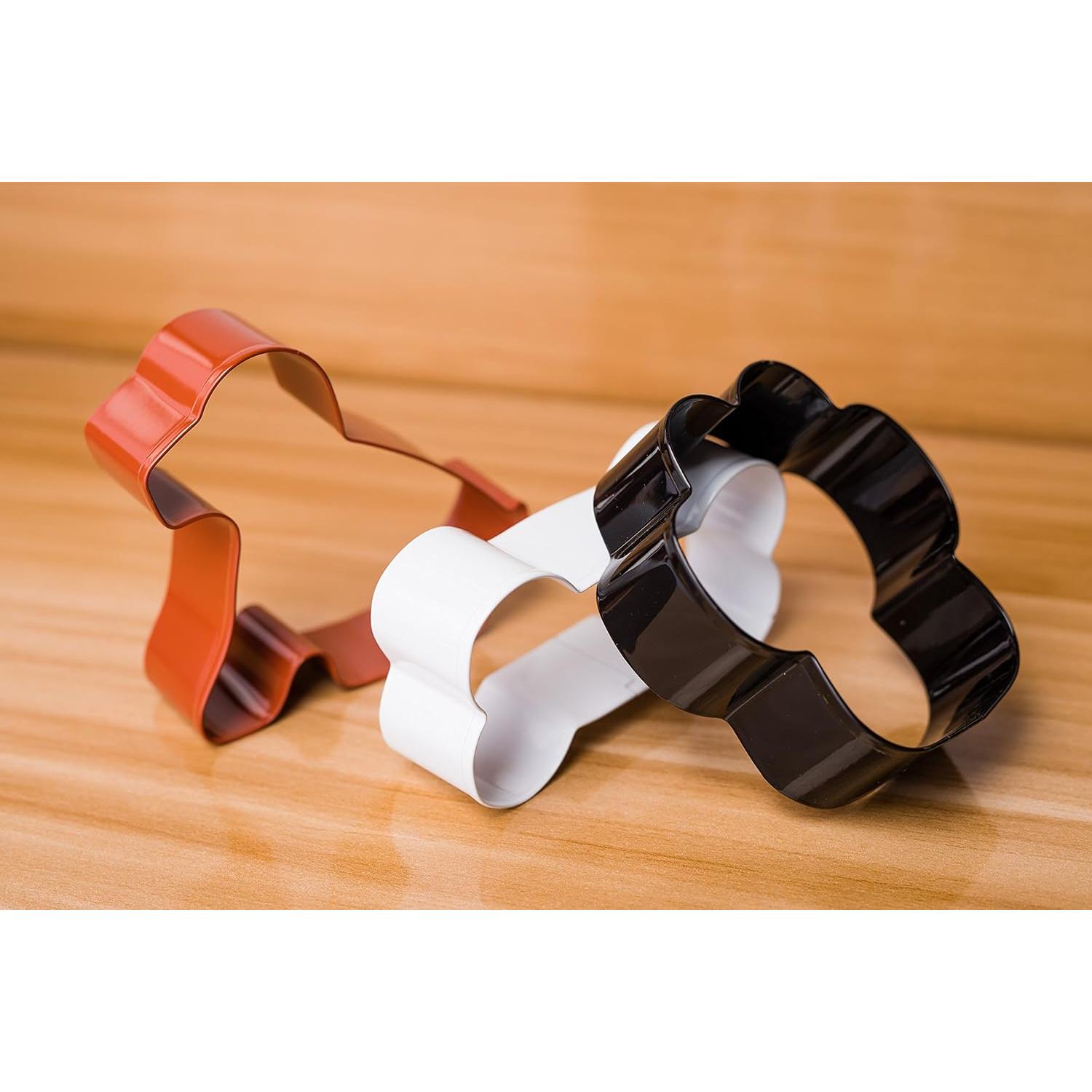 Juego de Cortadores de Galletas para Perros SurgeHai - Acero Inoxidable