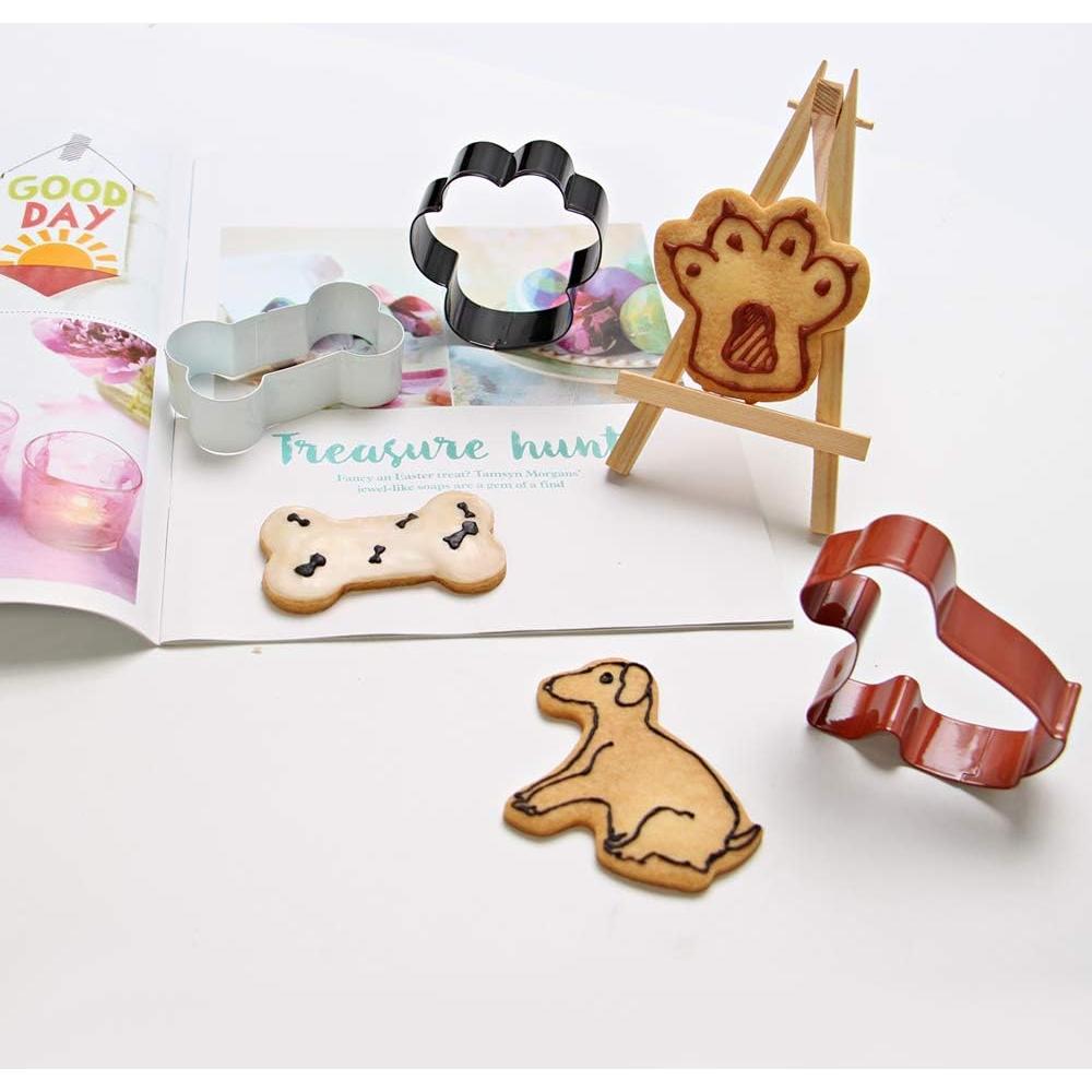 Juego de Cortadores de Galletas para Perros SurgeHai - Acero Inoxidable