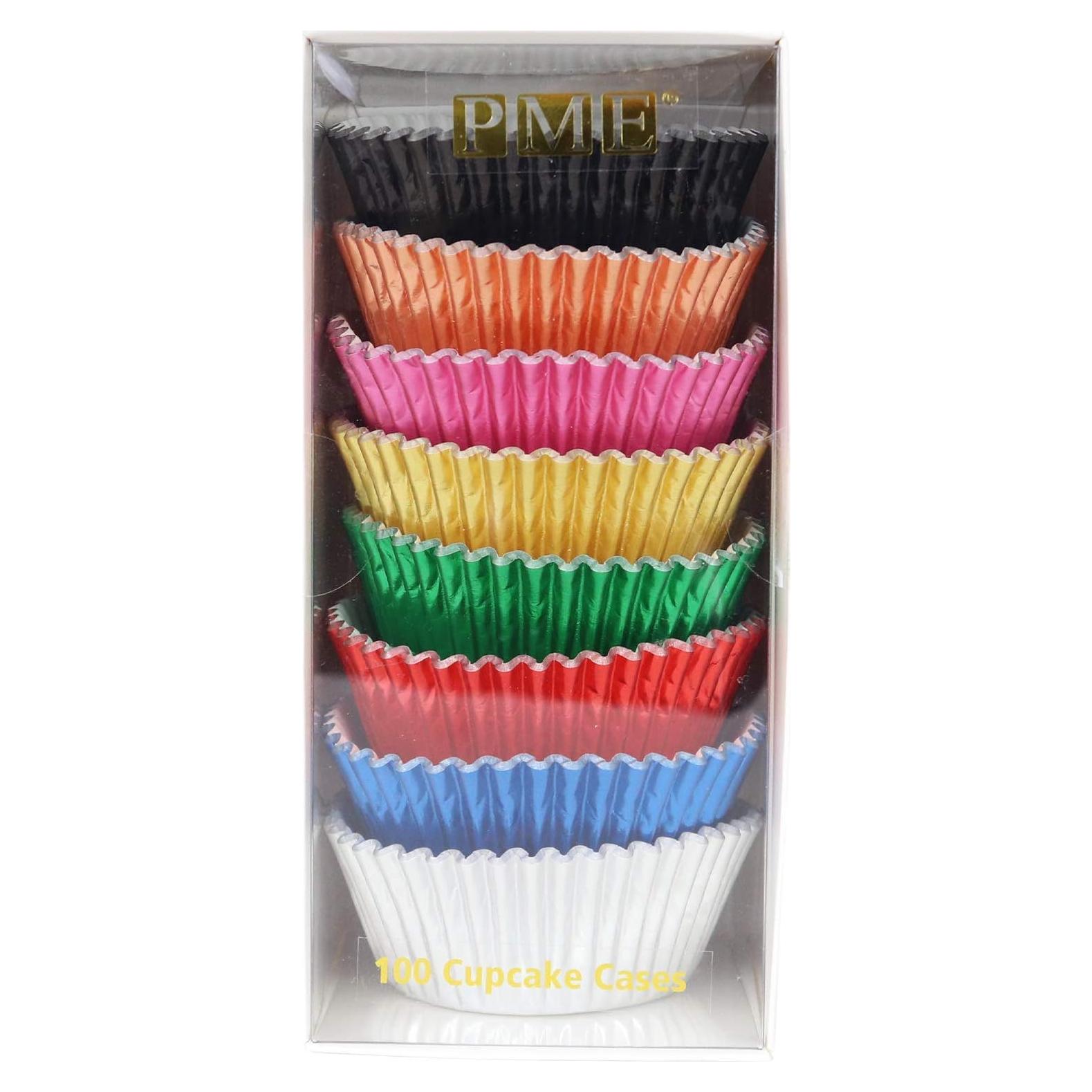 Cápsulas de Hornear PME Multicolor 50mm Aluminio PK/100