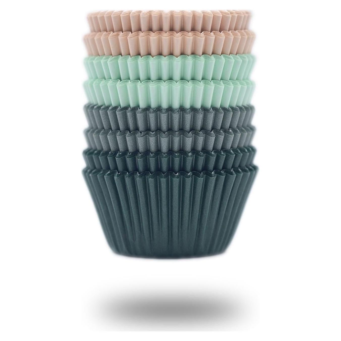 Forros para Cupcake Bake Choice 200 Pcs Papel Pergamino