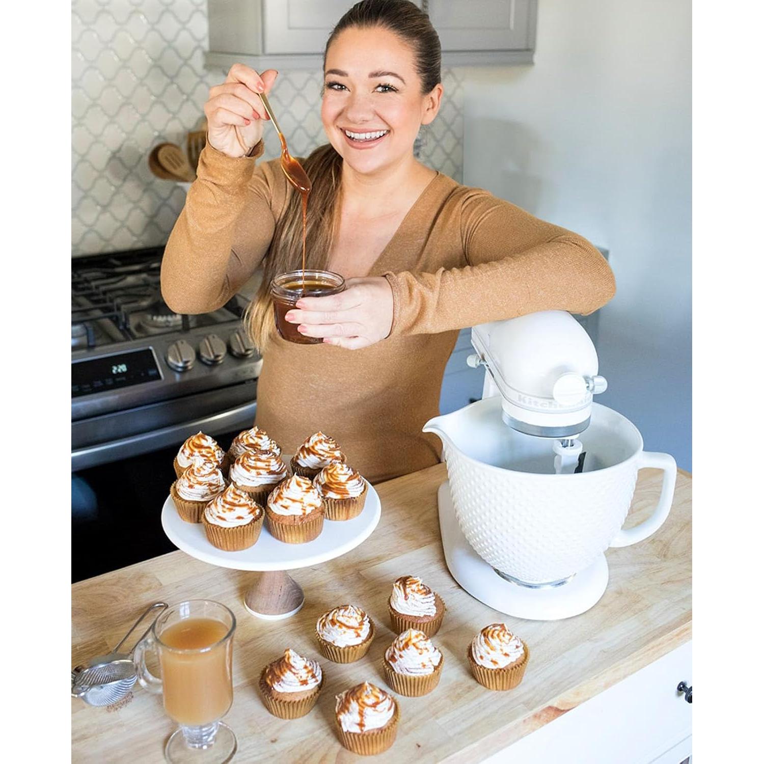 Caperci 225 Forros de Parchment para Cupcakes Estándar 7 cm