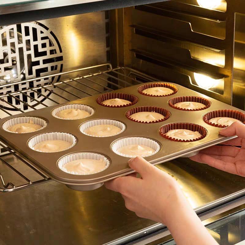 Forros de Cupcake Estándar SKIDEC 300 Piezas Papel Desechable