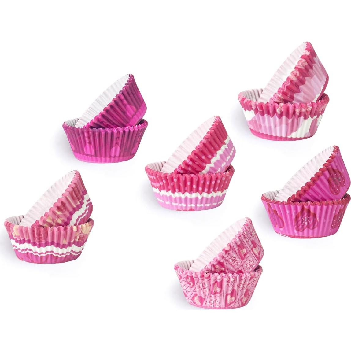 Forros de Cupcake San Valentín 300PCS qiqee Mini Corazón