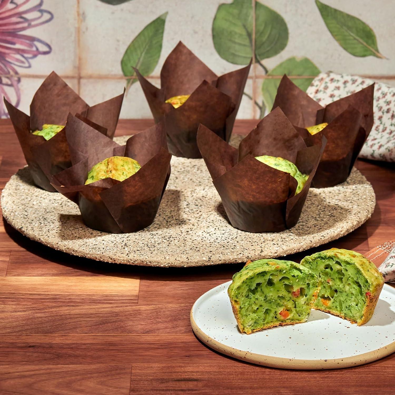 50 Piezas Forros de Cupcake Tulipán HARFINGTON Rosa