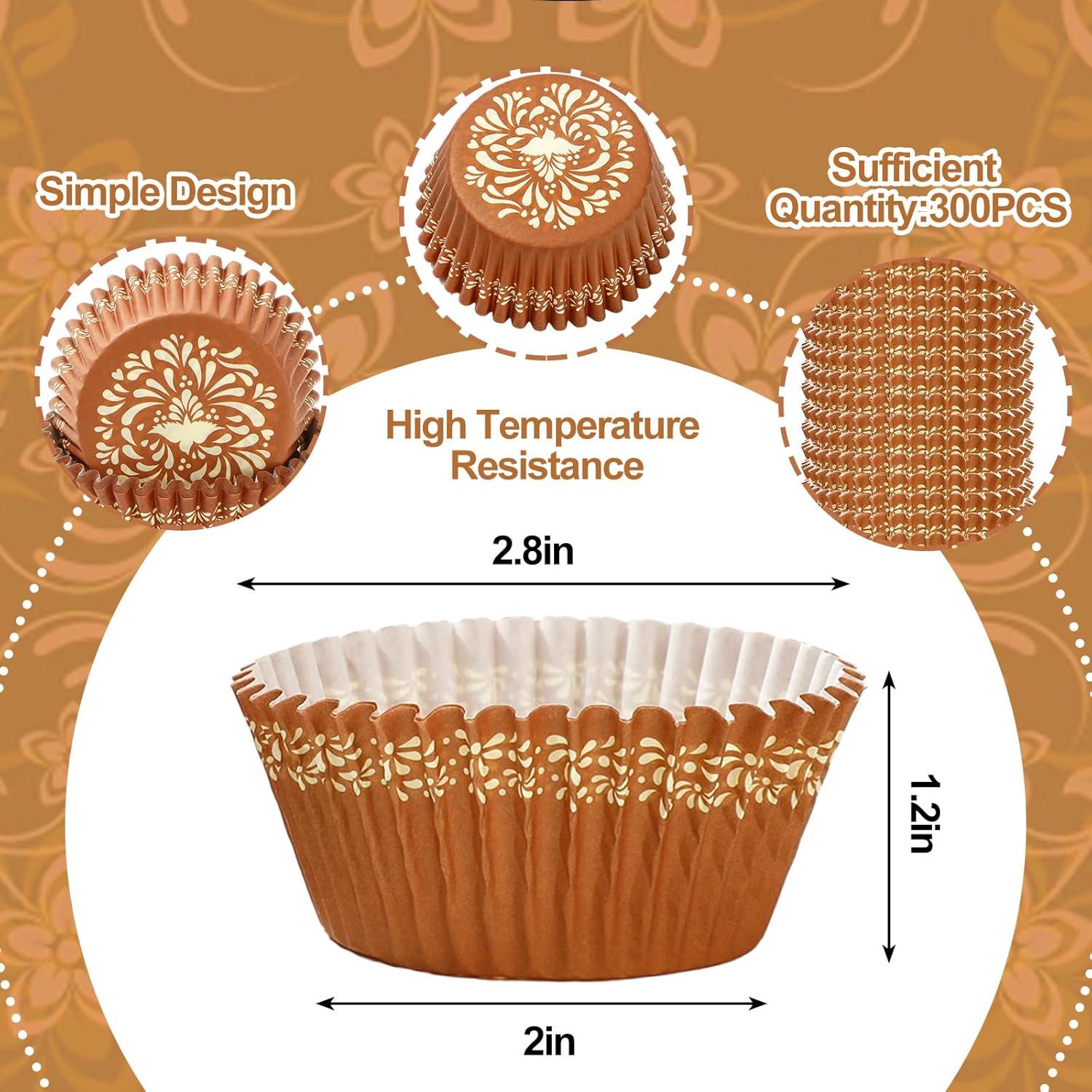 300 Forros de Papel para Cupcake Cielito Lindo JarThenaAMCS