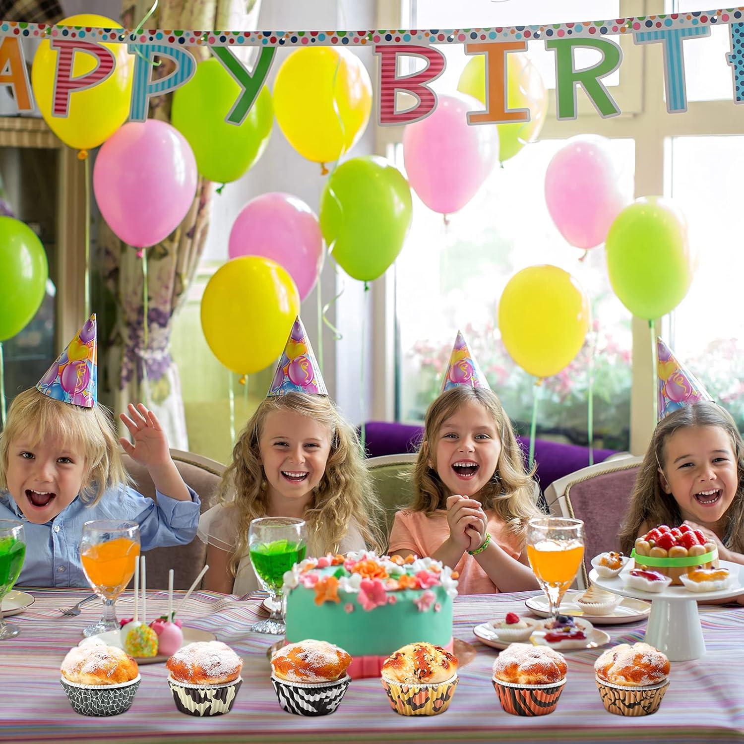 600 Forros para Cupcakes Animales Chinco 5x3 cm Desechables