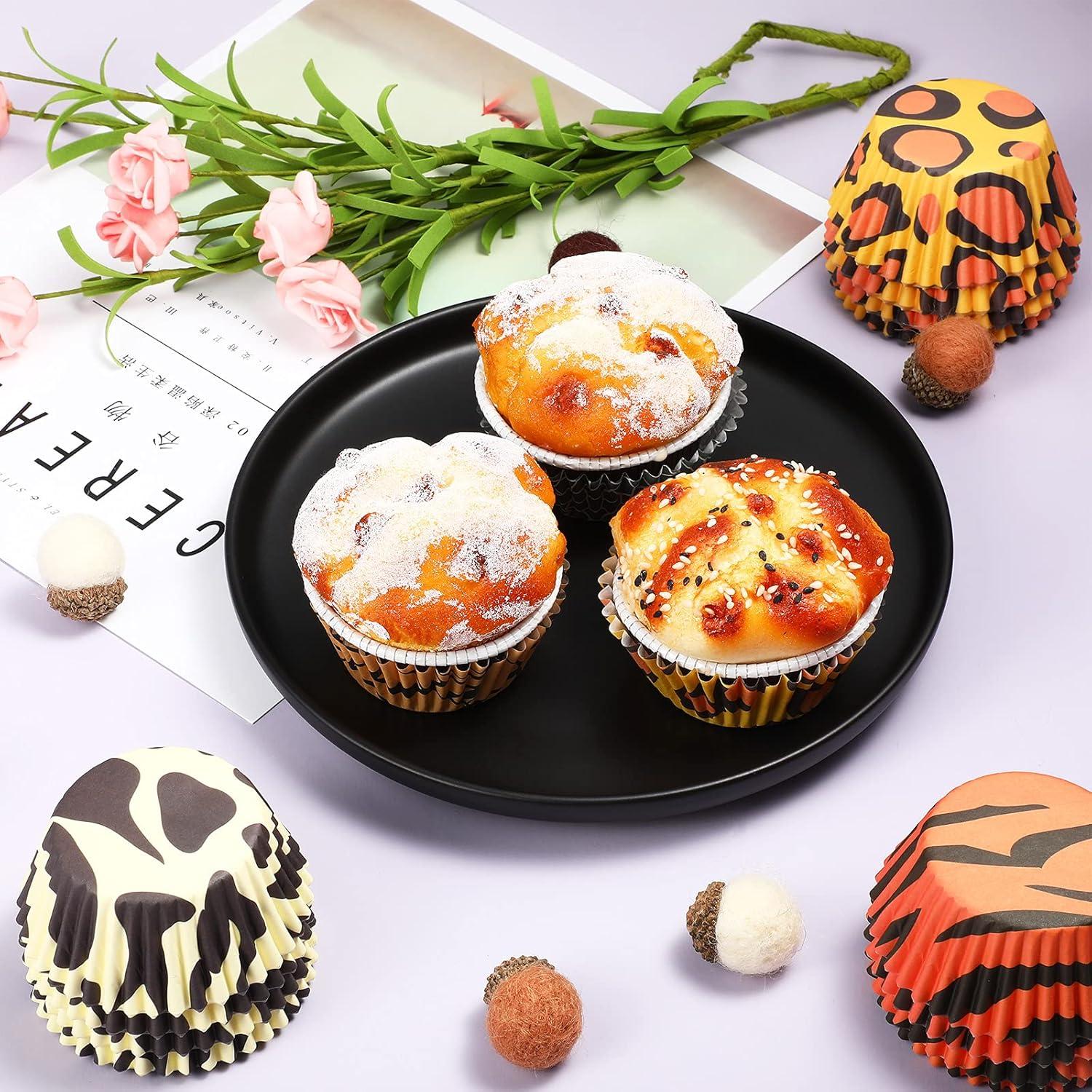 600 Forros para Cupcakes Animales Chinco 5x3 cm Desechables