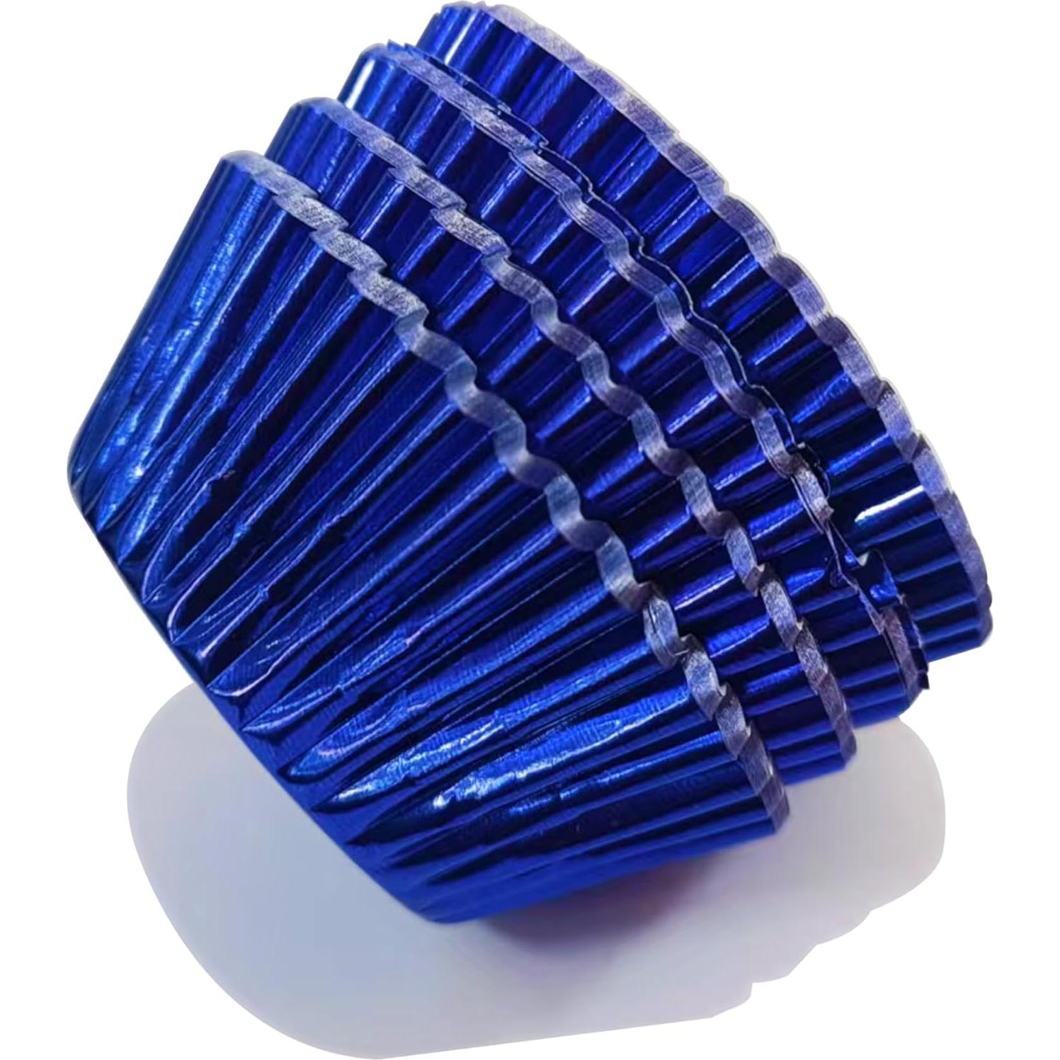 Funda para Cupcakes MEETINGU Azul Profundo 100 Unidades 7 cm