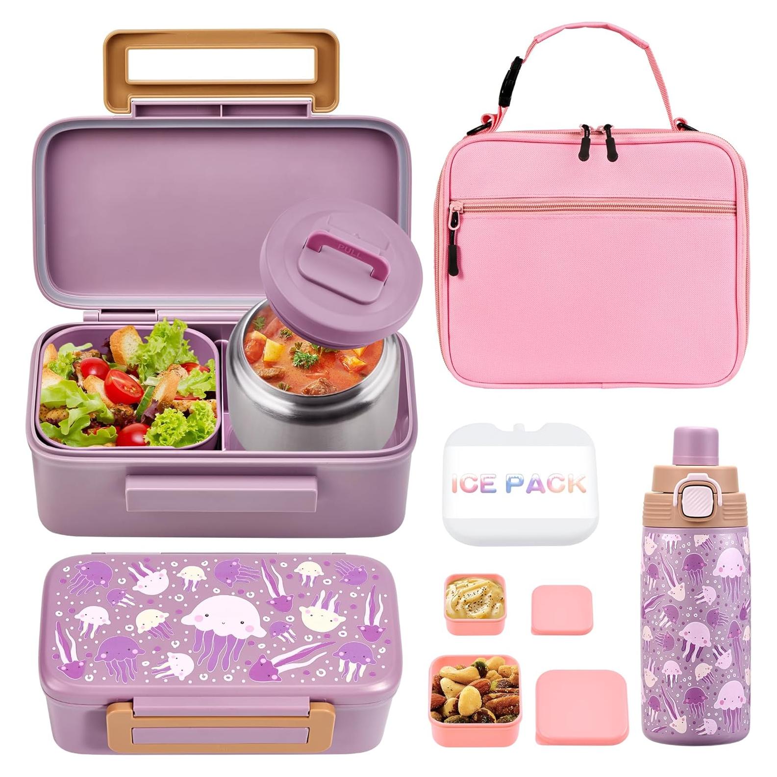 Caja Bento para Niños MAISON HUIS con Termo 226g y Bolsa Aislada