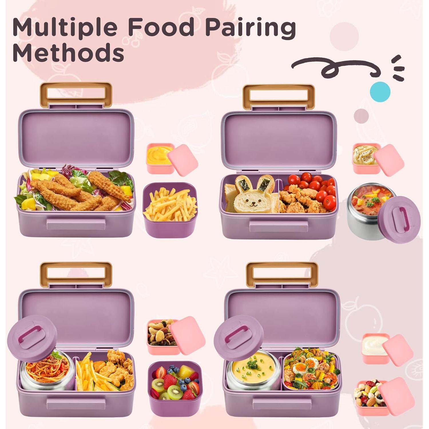 Caja Bento para Niños MAISON HUIS con Termo 226g y Bolsa Aislada