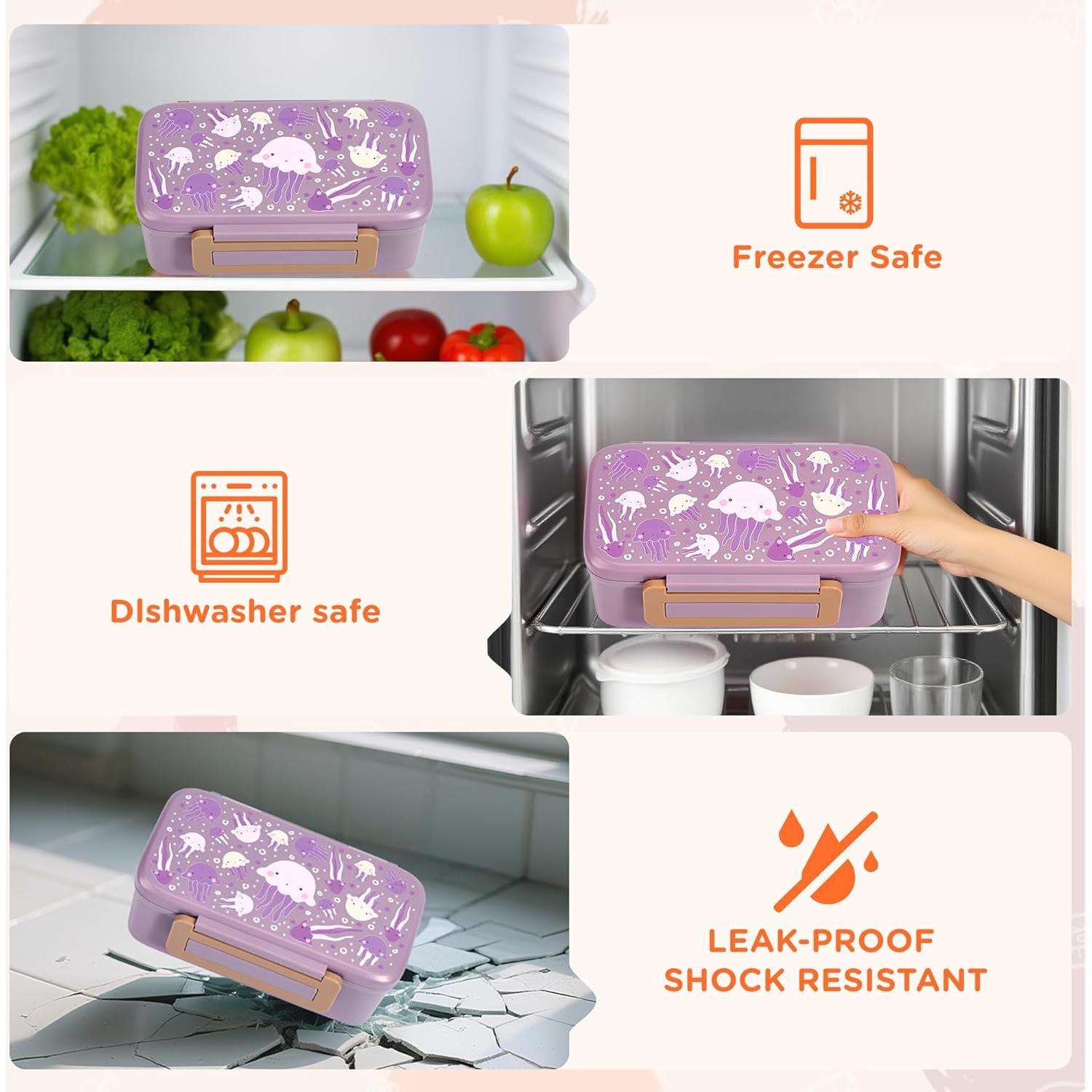 Caja Bento para Niños MAISON HUIS con Termo 226g y Bolsa Aislada