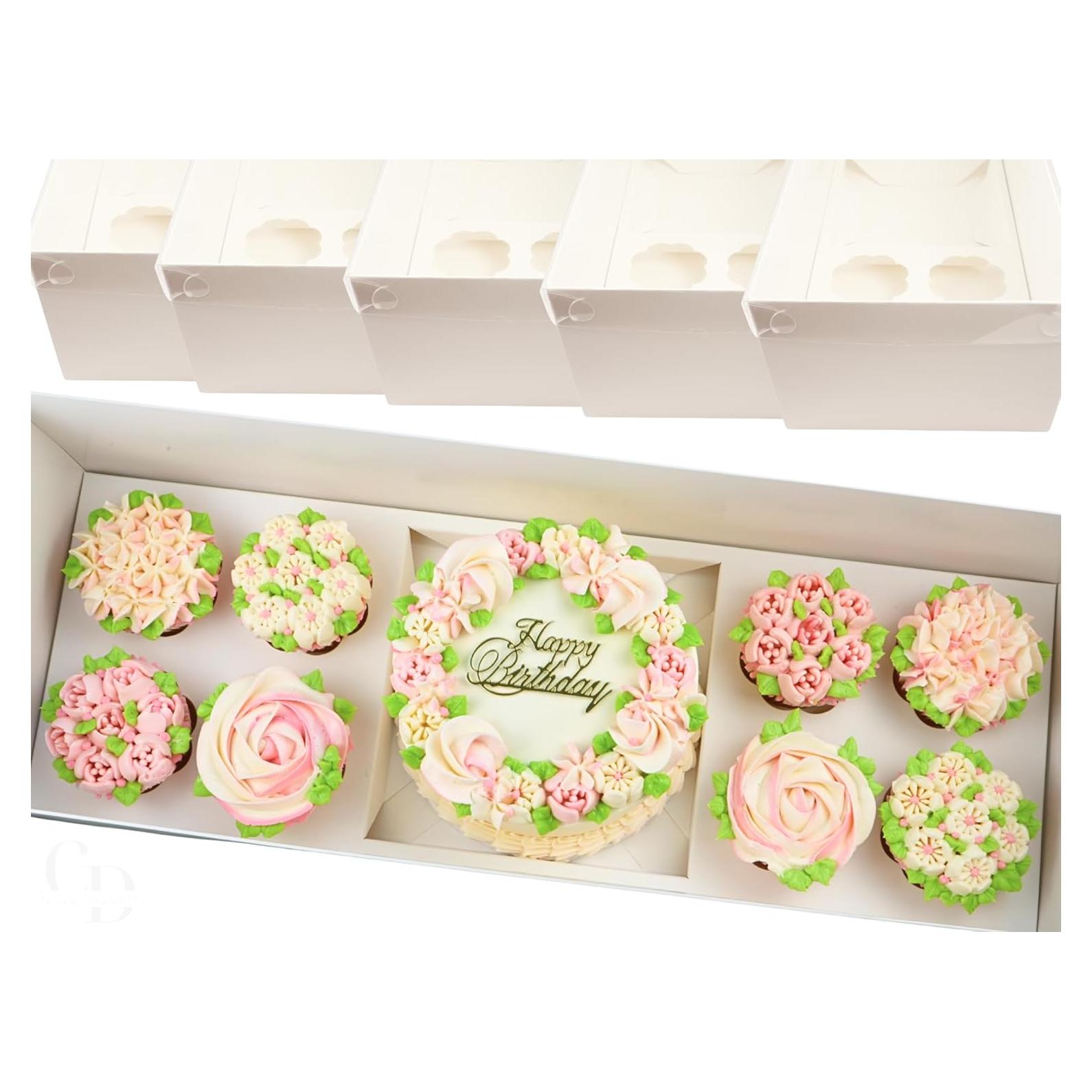 Caja Bento para Pastel y Cupcakes Chaney Depot - 5 Unidades