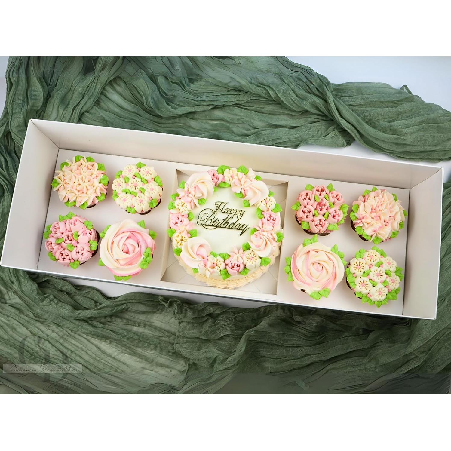 Caja Bento para Pastel y Cupcakes Chaney Depot - 5 Unidades