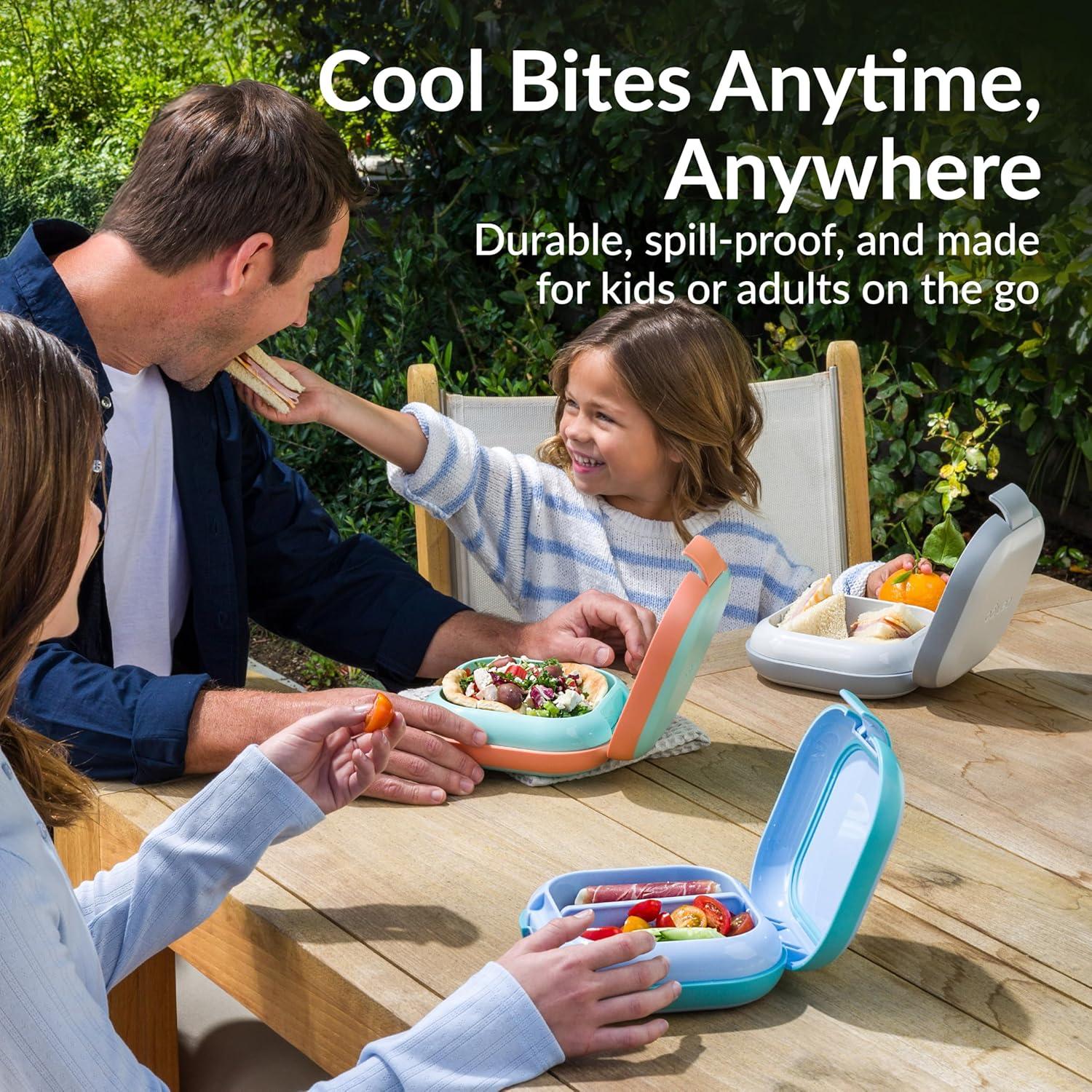 Fiambrera a Prueba de Fugas Bentgo Chill Mini 2.7 Tazas Gris