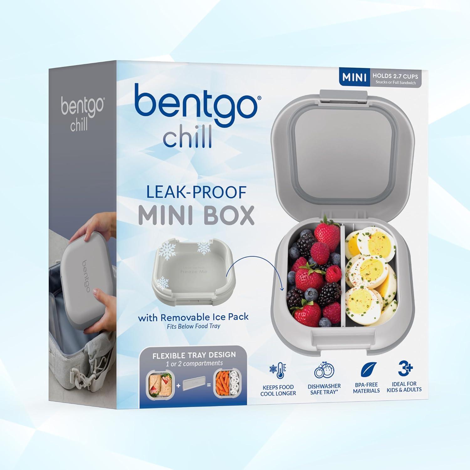 Fiambrera a Prueba de Fugas Bentgo Chill Mini 2.7 Tazas Gris