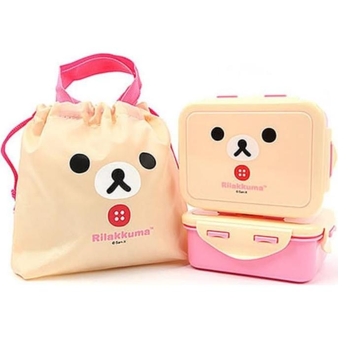 Set de 2 Cajas Bento Almuerzo Genérico Marfil 700ml