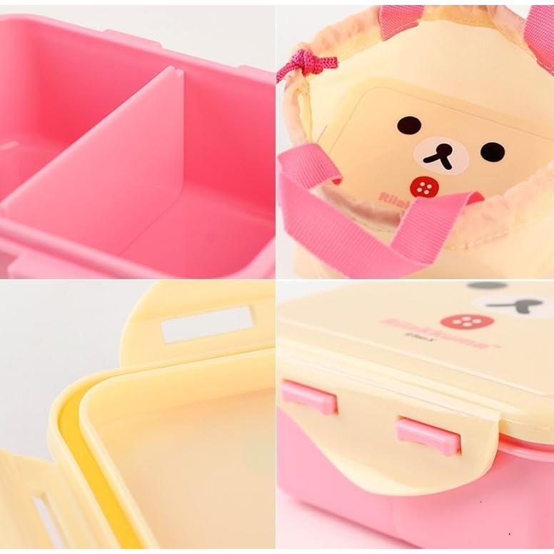 Set de 2 Cajas Bento Almuerzo Genérico Marfil 700ml