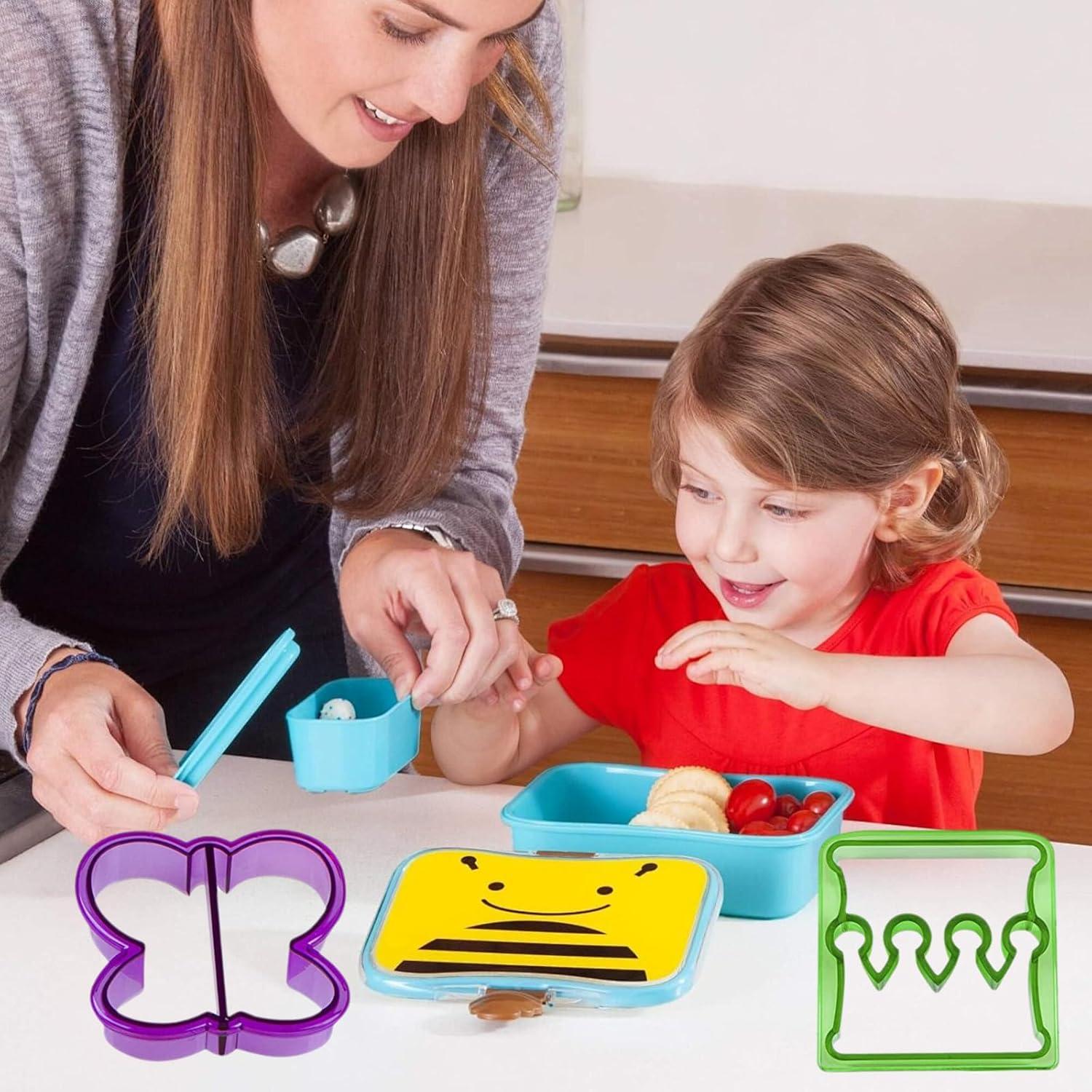 Juego de Cortadores de Sándwich ABSOK - 32 Piezas para Niños