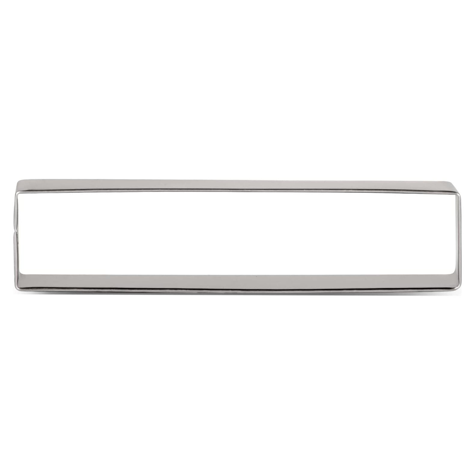 Cortador de Galletas Rectangular LILIAO Acero Inoxidable 11.4x2.5cm