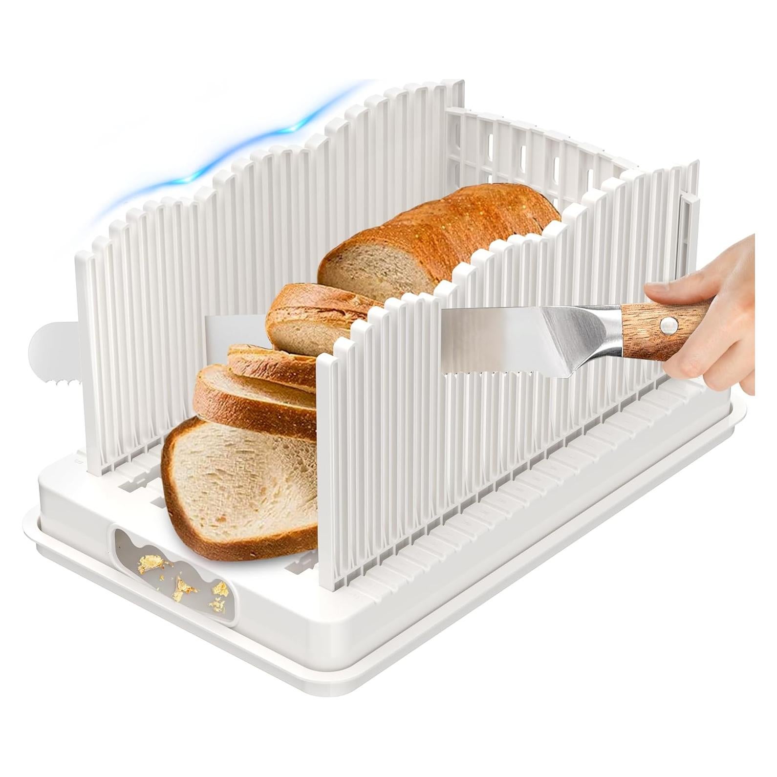 Cortador de Pan CMDZHF Ajustable Plegable Libre de BPA