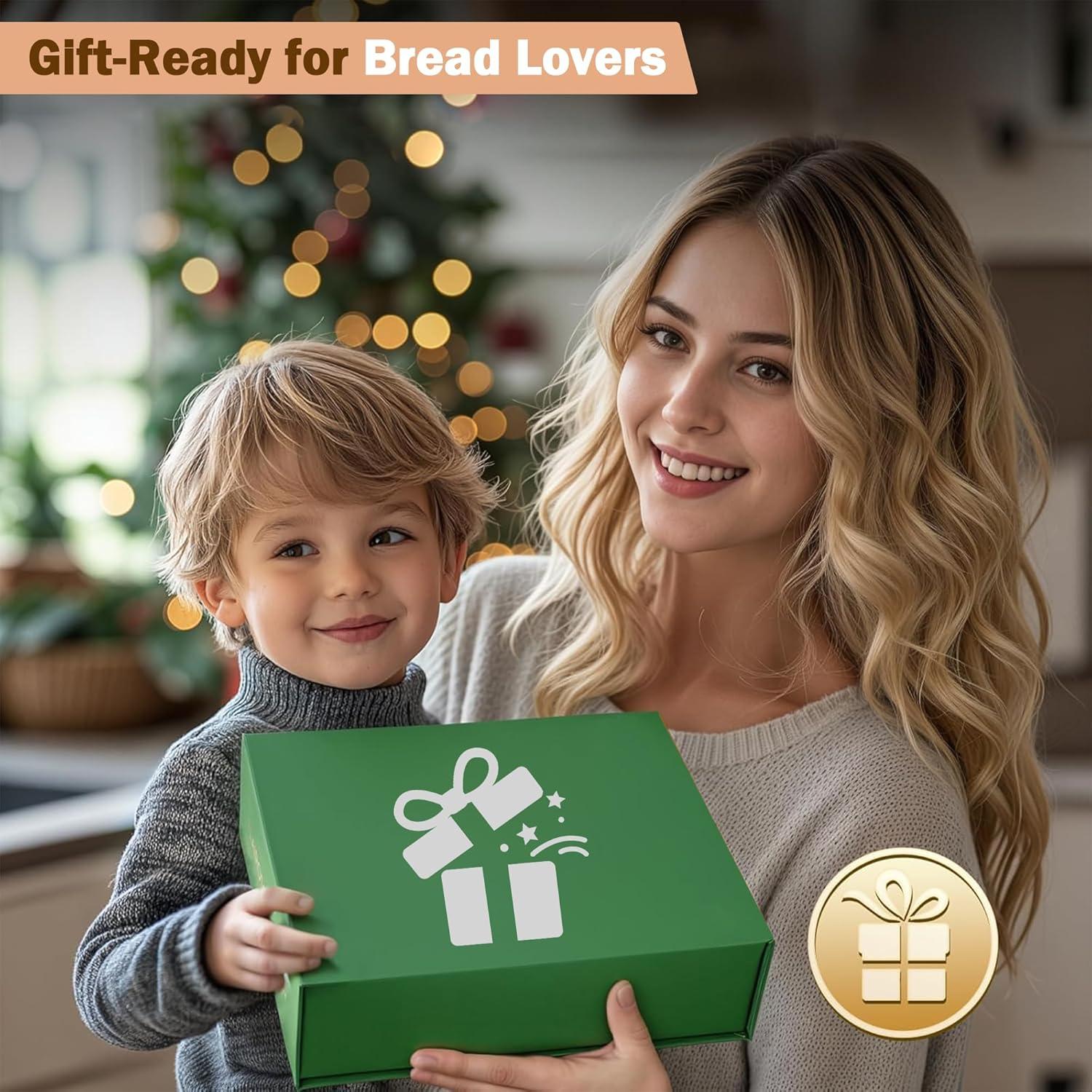 Cortador de Pan CMDZHF Ajustable Plegable Libre de BPA