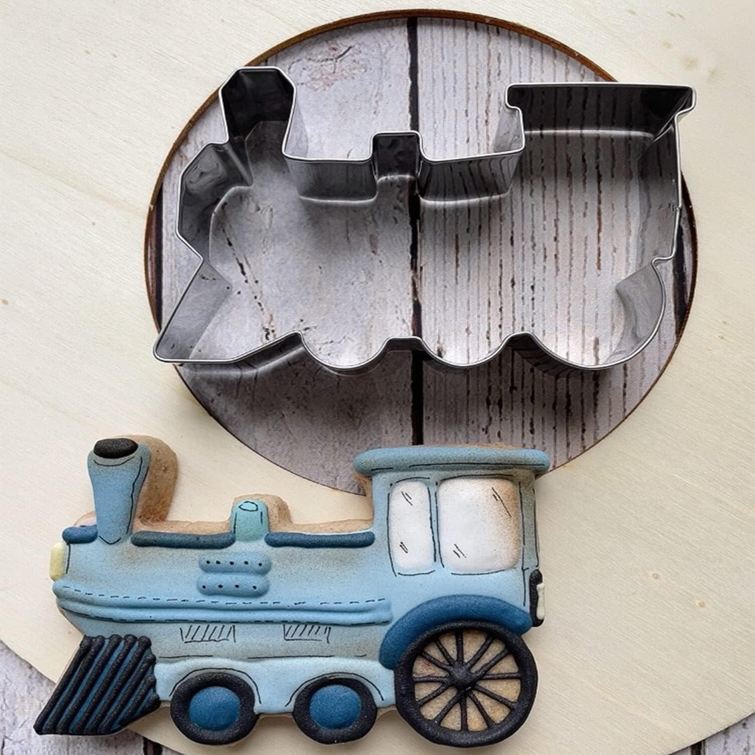 Cortador de Galletas de Tren LILIAO - Acero Inoxidable 11.2x7.4cm