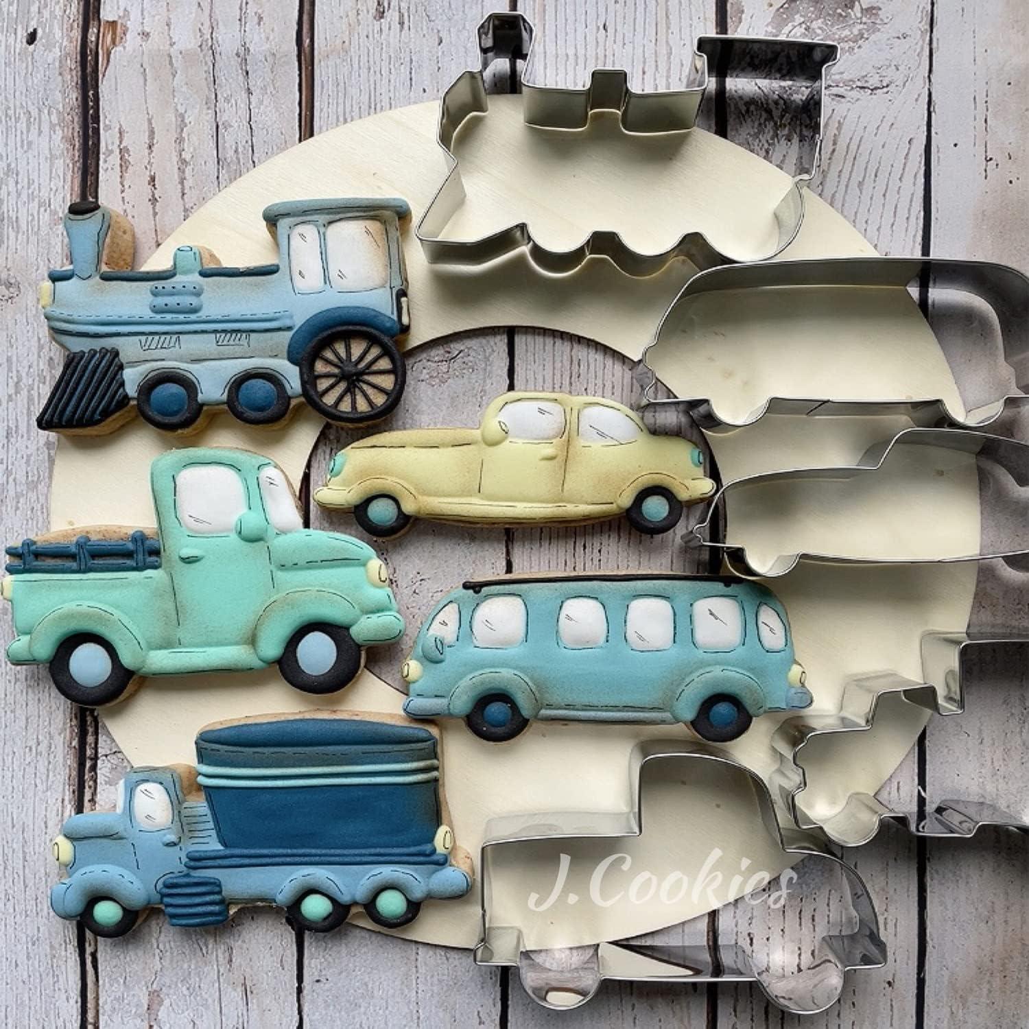 Cortador de Galletas de Tren LILIAO - Acero Inoxidable 11.2x7.4cm