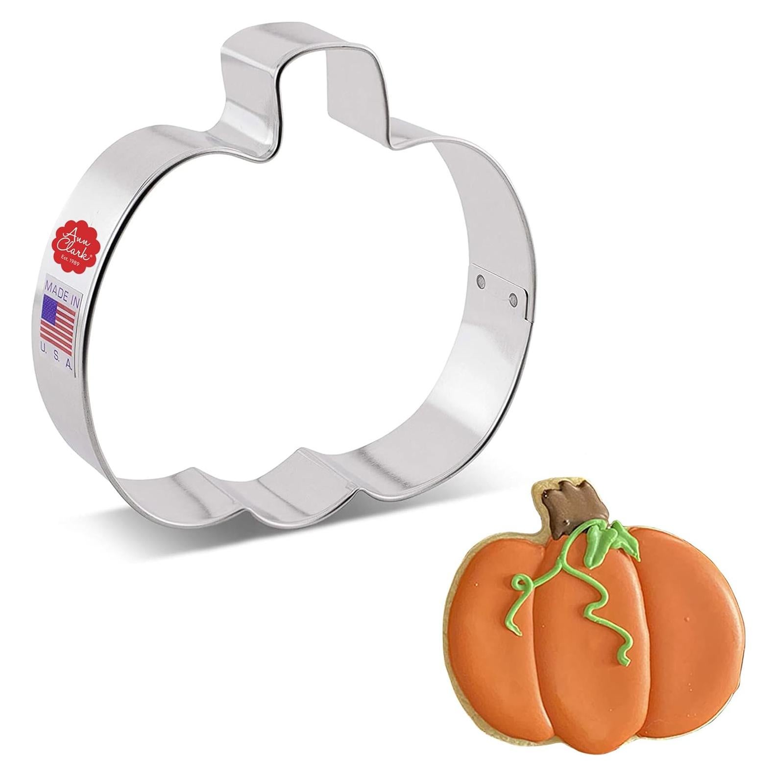 Ann Clark Cookie Cutters Pumpkin Cookie Cutter 4" Made in USA