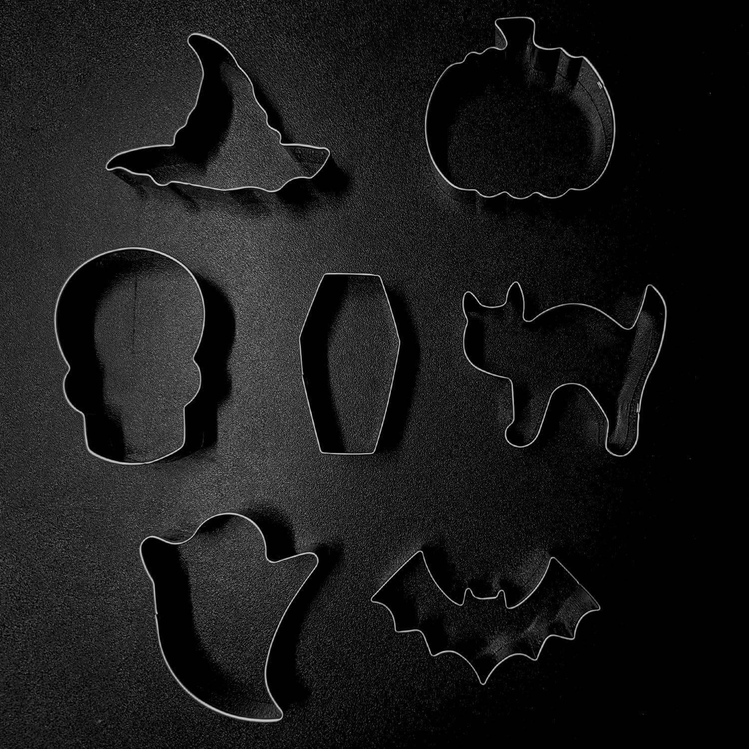 Cortadores de Galletas Halloween Maykito 3 Piezas Acero Inoxidable