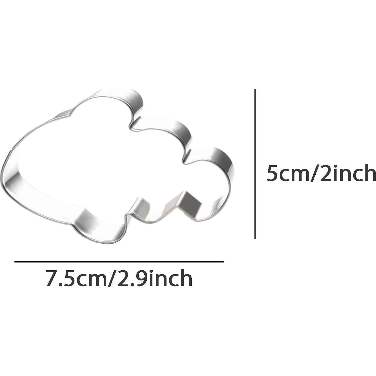 Cortador de Galletas en Forma de Pez ZDYWY Acero Inoxidable