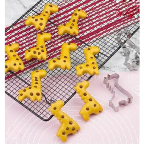 Cortadores de Galletas Jirafa WOBATOY Acero Inoxidable 2 Piezas