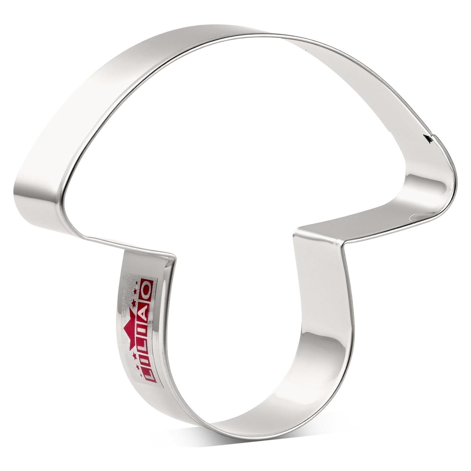 Cortador de Galletas en Forma de Hongo LILIAO 9.7 cm Acero Inoxidable