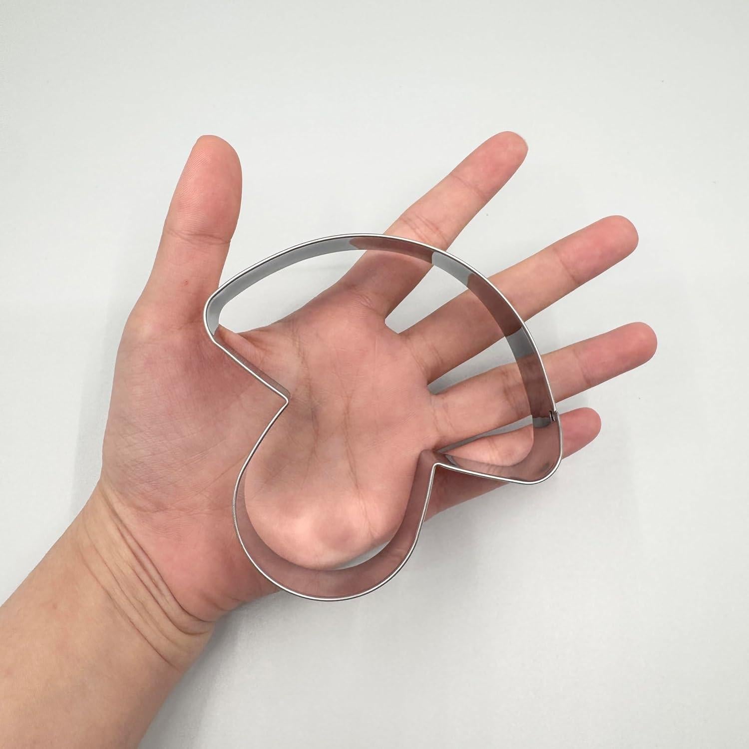 Cortador de Galletas en Forma de Hongo LILIAO 9.7 cm Acero Inoxidable