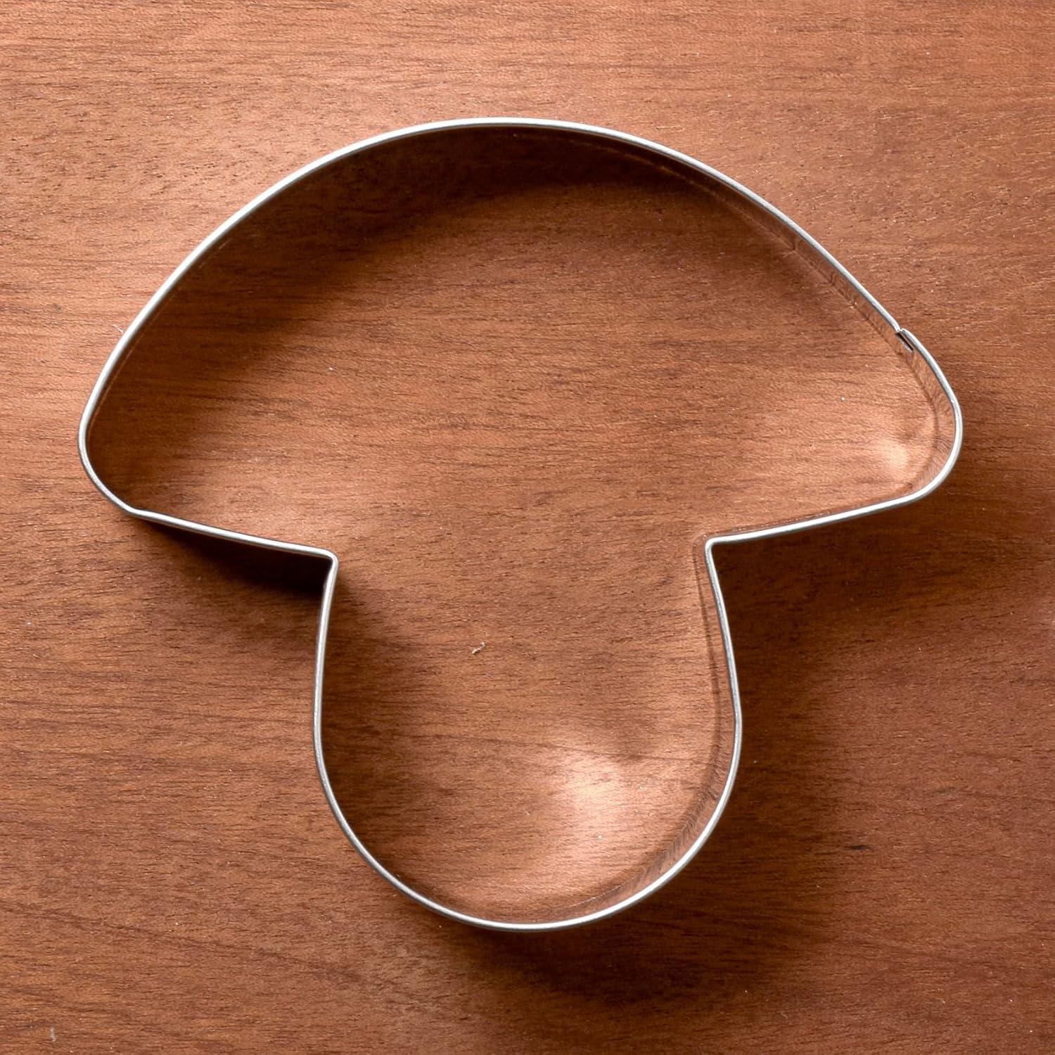 Cortador de Galletas en Forma de Hongo LILIAO 9.7 cm Acero Inoxidable