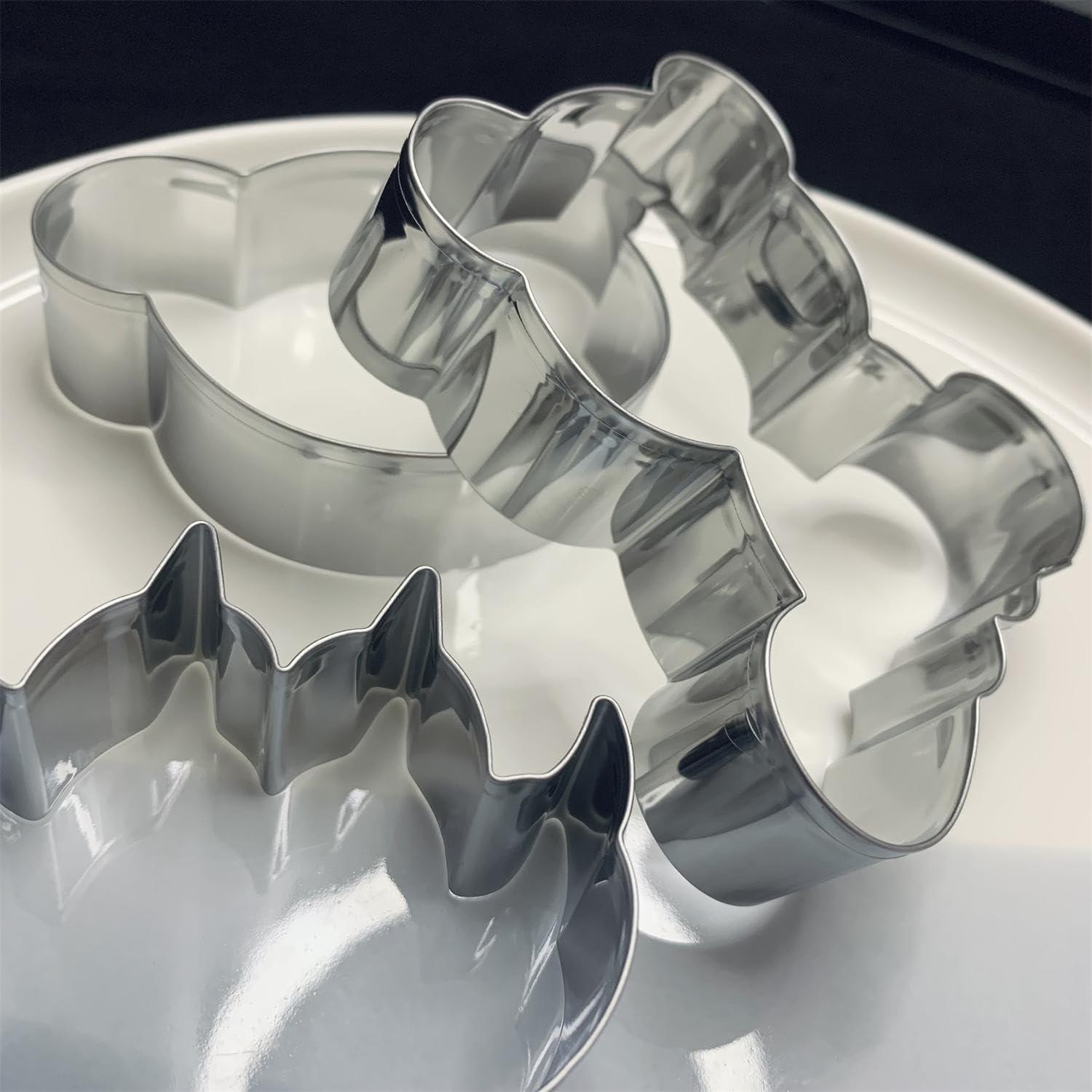 Juego de Cortadores de Galletas de Oso LUBTOSMN - 3 Piezas Acero Inoxidable