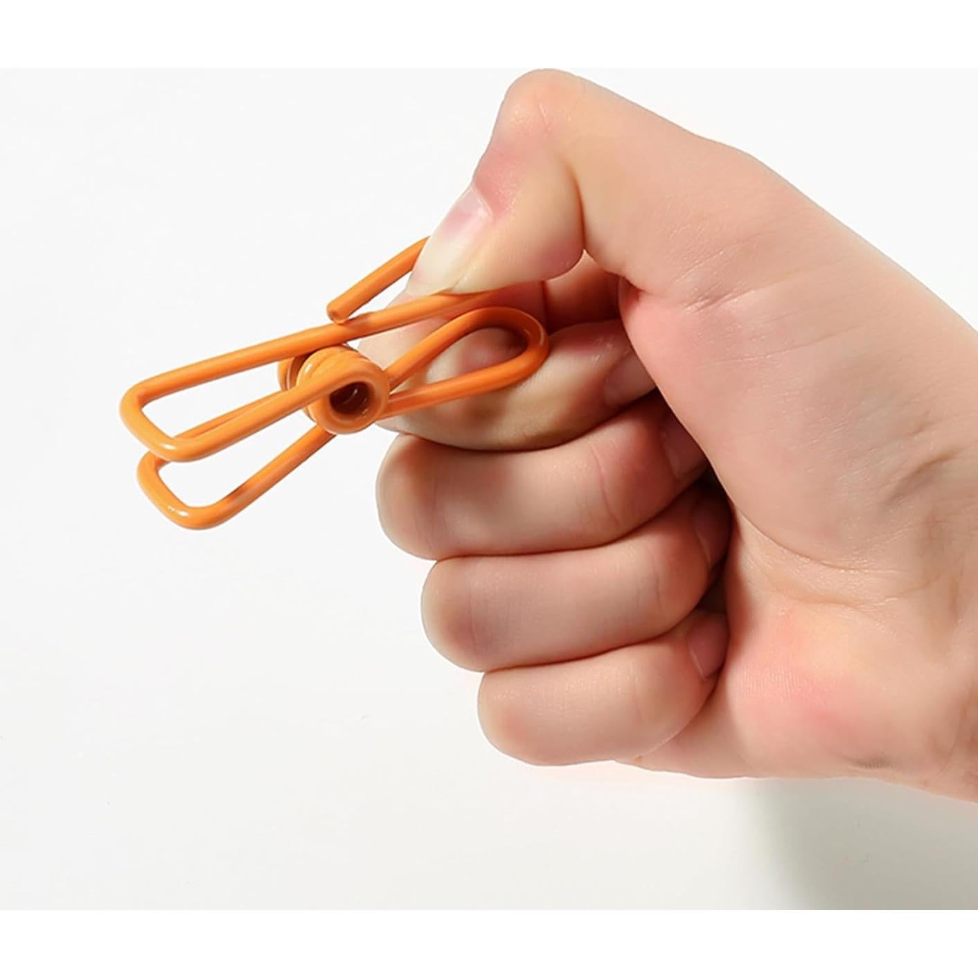 Paquete de 20 pinzas de ropa de acero inoxidable AskBed