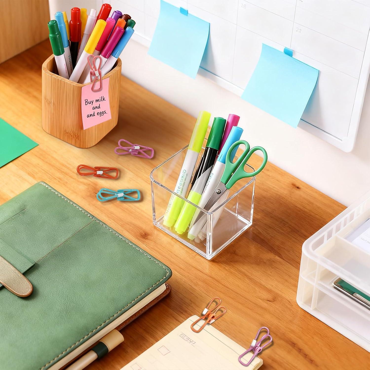 Paquete de 10 Pinzas de Metal ChicRange con Goma 5.7 cm