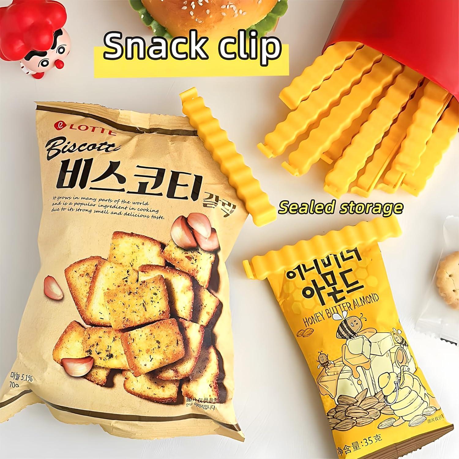 Juego de Clips Magnéticos YONGYIJIA para Alimentos - 12 Piezas