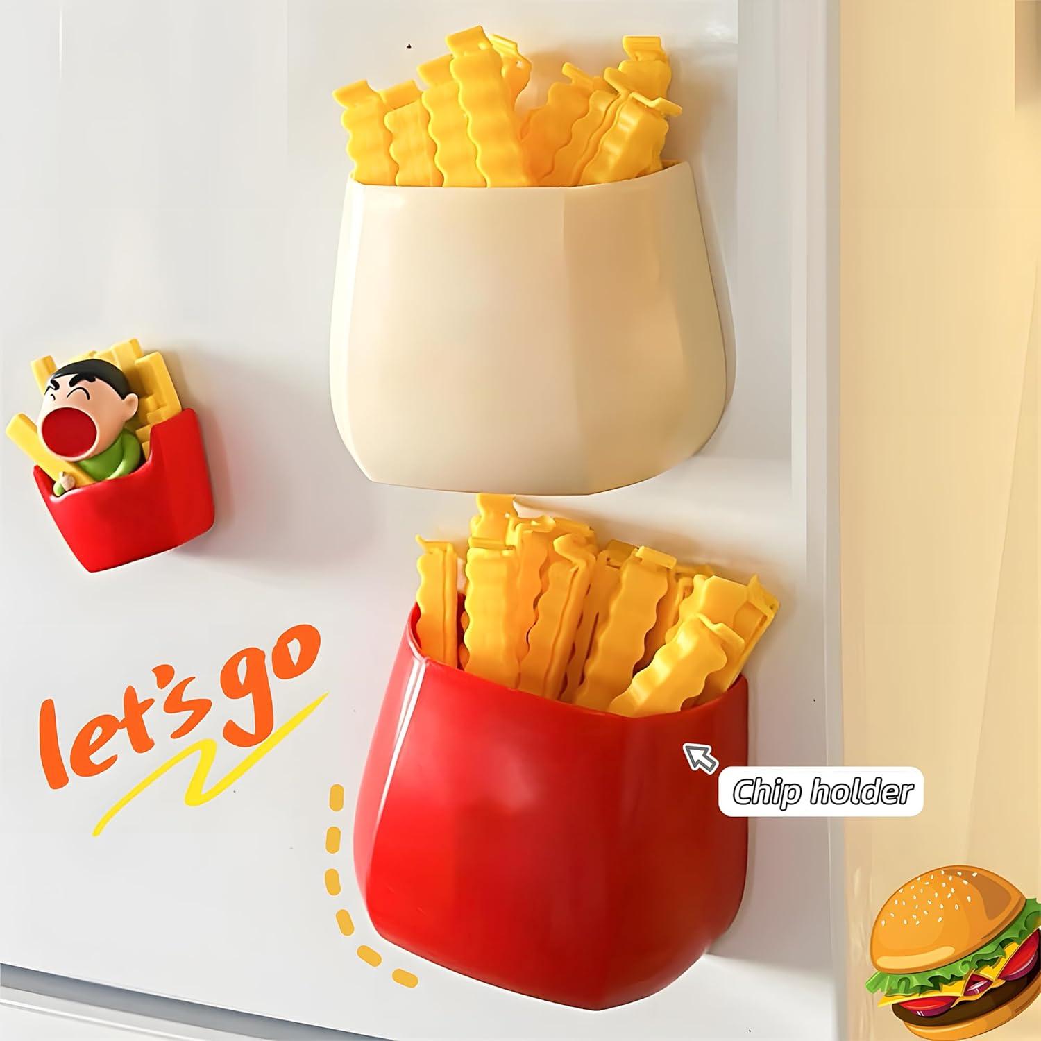 Juego de Clips Magnéticos YONGYIJIA para Alimentos - 12 Piezas