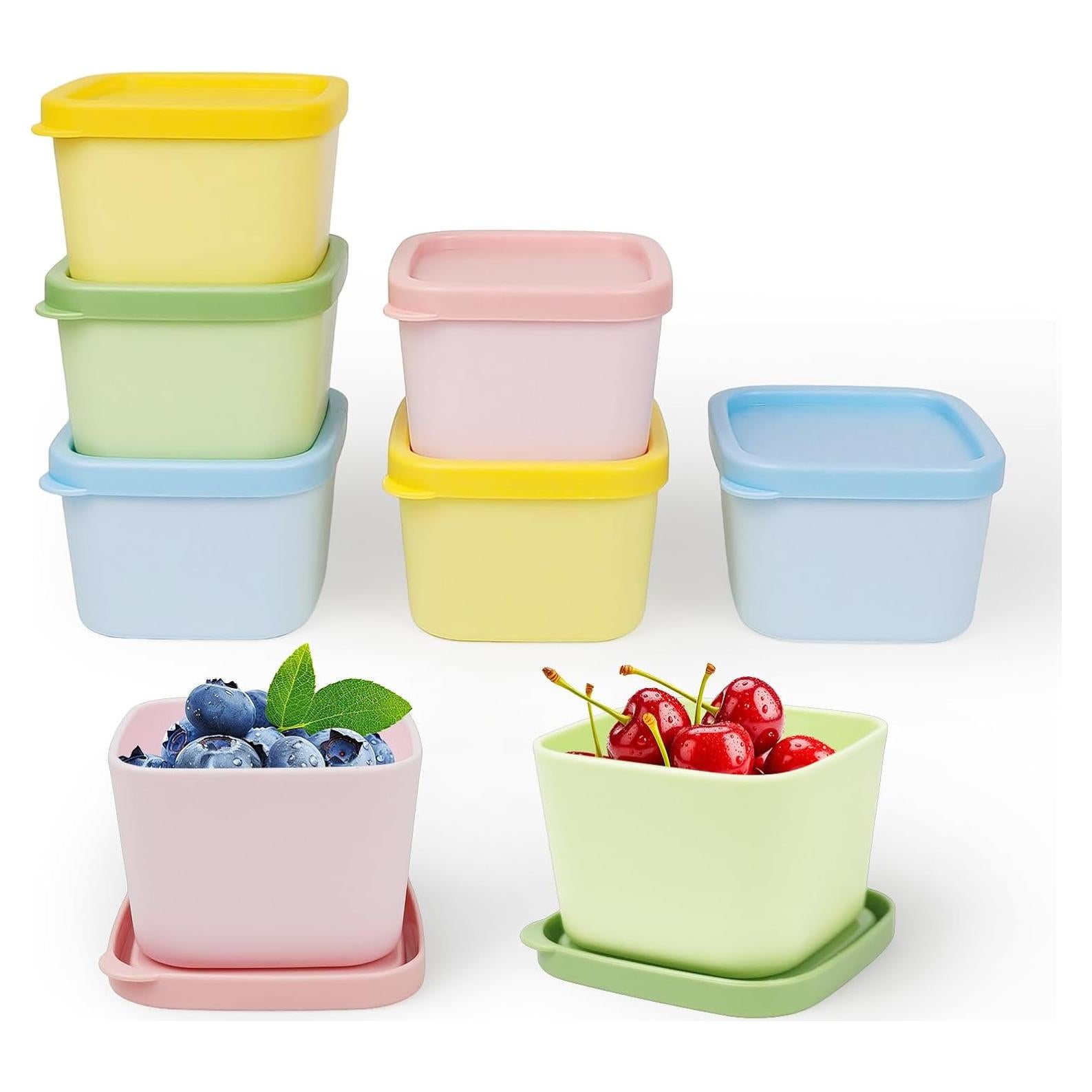 Contenedores de Snack Reutilizables Greenandlife 5.4oz 8 Piezas