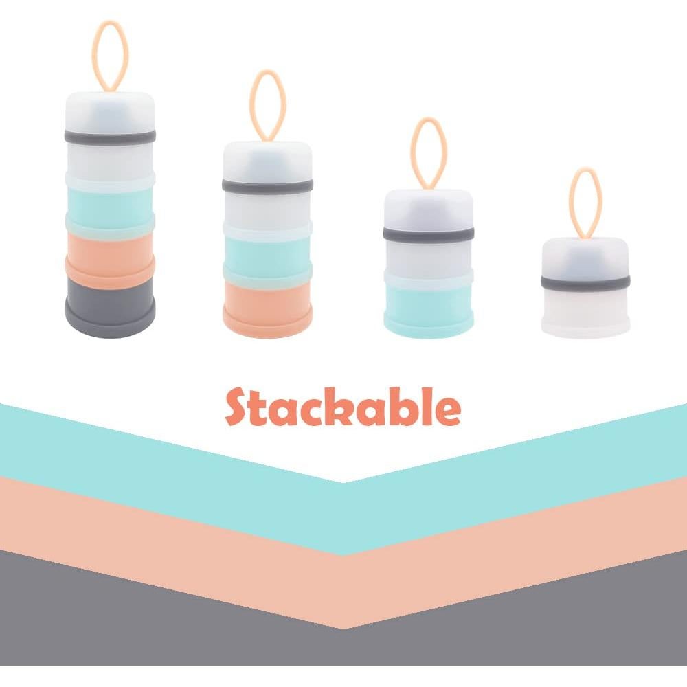 Dispensador de Fórmula para Bebés LADISO 4 Capas Libre de BPA