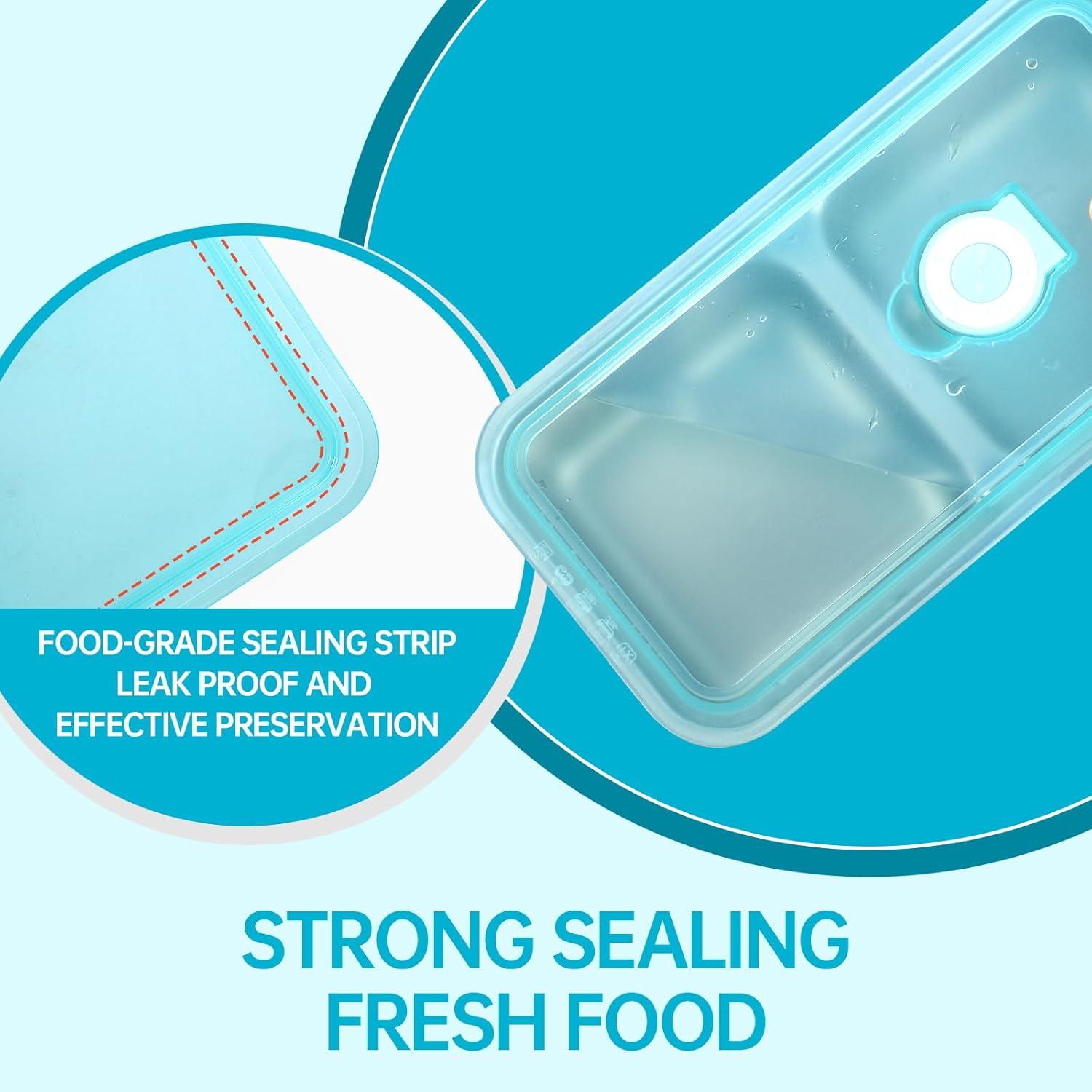 Contenedores de Snack Reutilizables Tikmos - Acero Inoxidable 4 Pzas