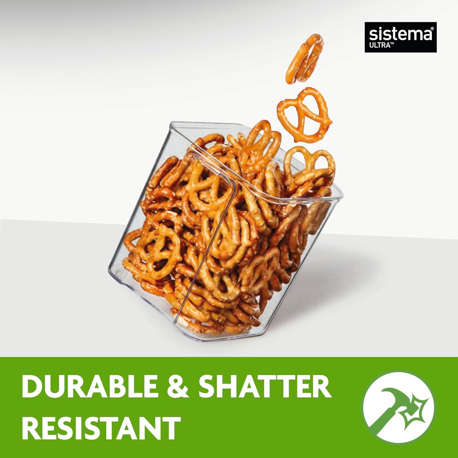 Contenedores de Almacenamiento de Alimentos Sistema 3-Pack 1.3L y 700ml